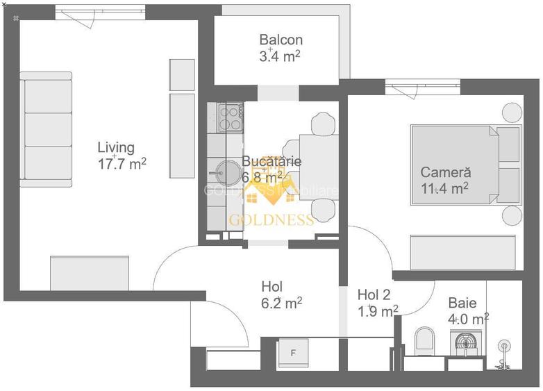 2 camere, Gheorgheni, Nicolae Titulescu, Iulius Mall, FSEGA, Slănic - 8