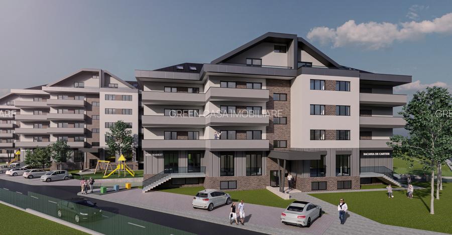 Apartament 3 camere, 67,85mp utili, terasa 12,24mp, zona Eroilor, Floresti - 3