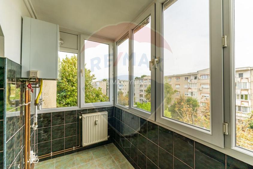 Apartament central 2 camere, decomandat, mobilat-utilat, centrala gaz - 8