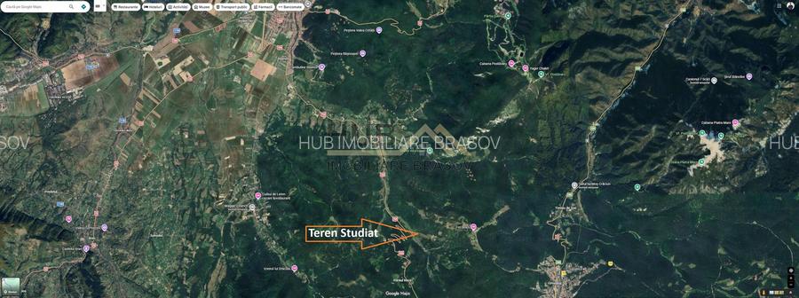 Teren Paraul Rece Rasnov 5.300mp | Priveliste | Extravilan | Curent - 2