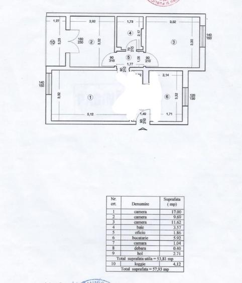 Stefan cel mare , Aleea circului 3 camere  - 4