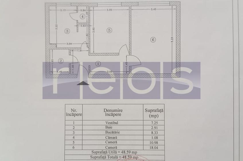 DE VANZARE APARTAMENT  2 CAMERE – PARCUL DRUMUL TABEREI – METROU - 7