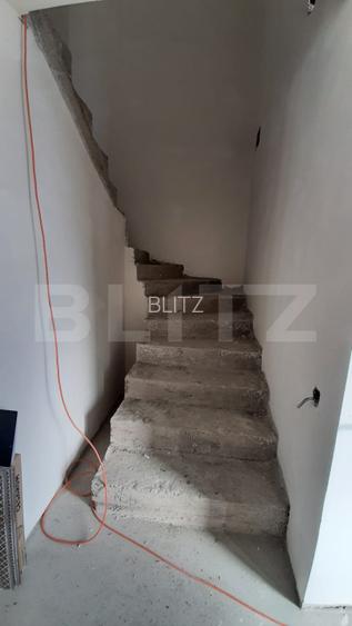 Casa tip duplex 120 mp, predare semi-finisat, Chinteni - 9