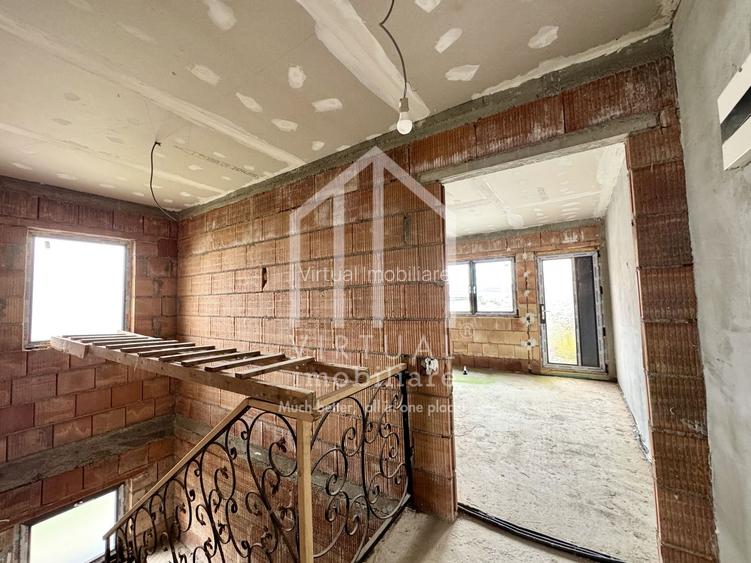 Duplex cu 3 camere, 103mp utili+2 balcoane, 267mp teren, Cristian - 7