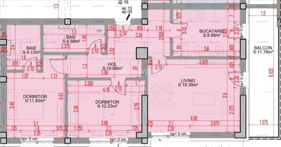 Apartament 3 camere decomandat sector 3 zona Pallady - 2