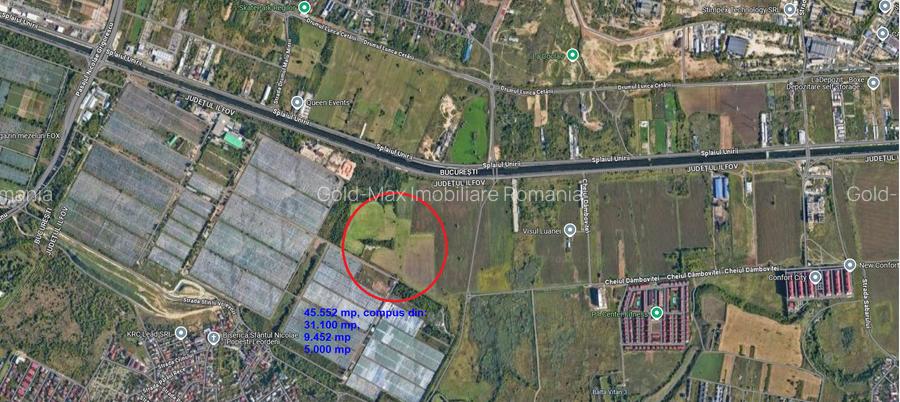 Teren intravilan de Vanzare - Popești-Leordeni / Splaiul Unirii - 2