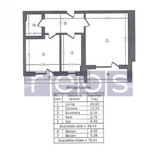 VANZARE 2 CAMERE | 58 MP UTILI | TERASA + BALCON | PARCARE ACOPERITA - 17