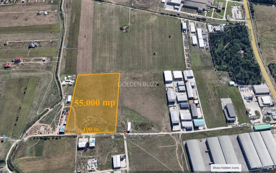 Teren logistic - Otopeni - Str. Avram Iancu - Parcelabil - 6