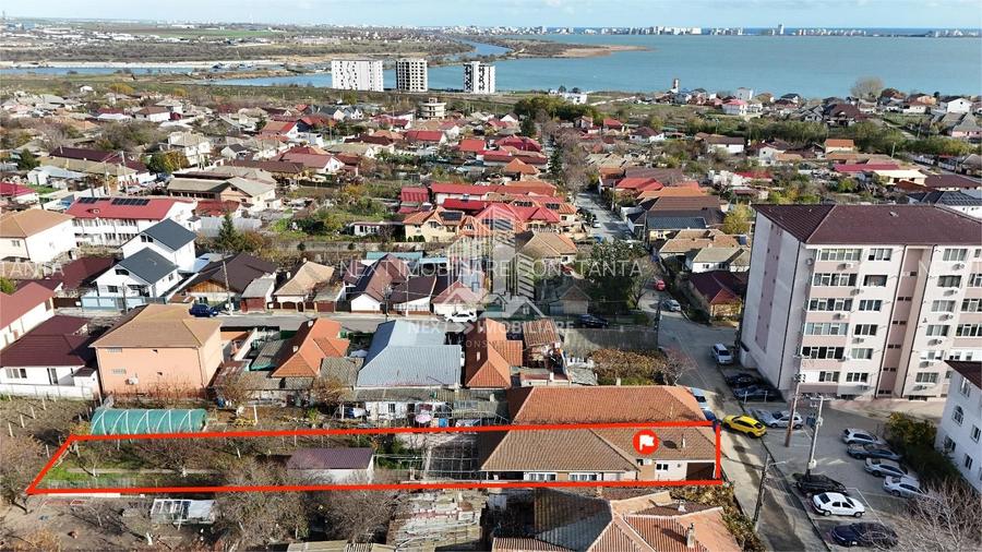 Casa 3 camere, langa Primaria Ovidiu,  teren 527 mp - 2