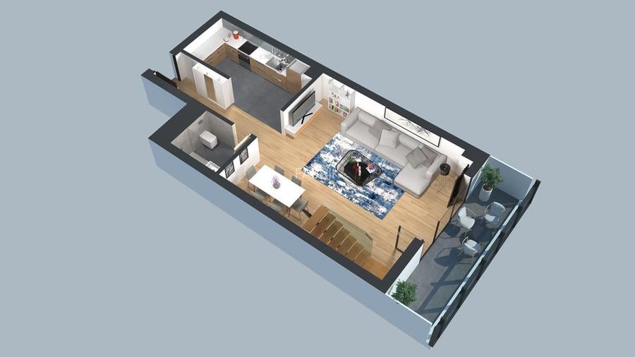 Penthouse nou, finisaje premium, Timisoara, zona centrala - Comision 0 - 14