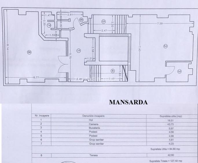 Ultracentral, spatiu comercial 490 mp. - 24