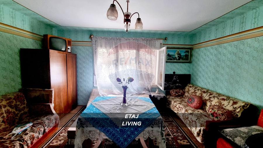 Casă din cărămidă cu teren generos de 2460 mp și anexe, în Borlești - 12