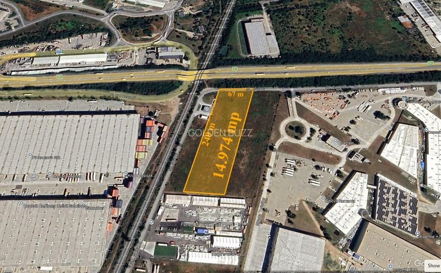 Teren industrial premium – A1 București–Pitești - 1,5 ha - 3