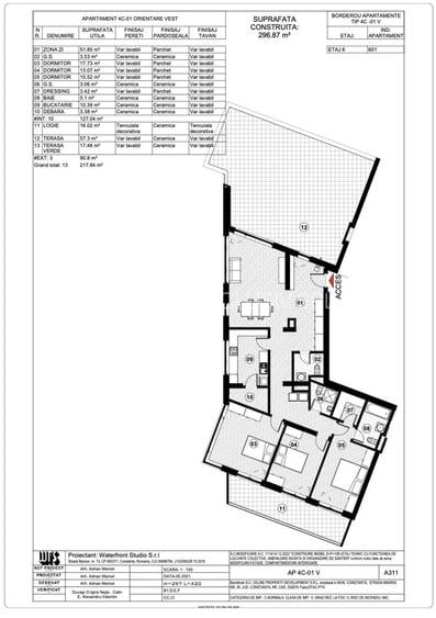 Tomis Plus - Celine Elegance - Vânzare apartament cu 4 camere, etaj 6. - 23