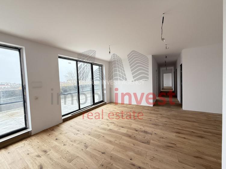 Apartament 4 camere de vanzare Pipera in bloc cu vedere la lac - 13