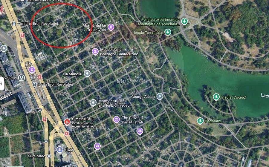 Loc de veci cu 6 locuri in cimitirul Bellu Aleea artistilor - 3