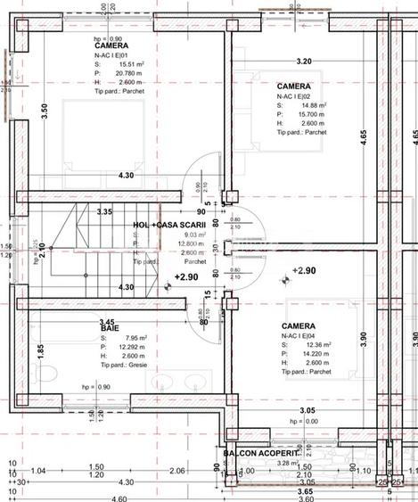 Casa duplex 4 camere  120 mpu de tip duplex zona Selimbar Sibiu - 3