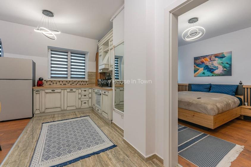 Apartament 2 camere tip penthouse Rasnov | Terasa 50 mp - 10