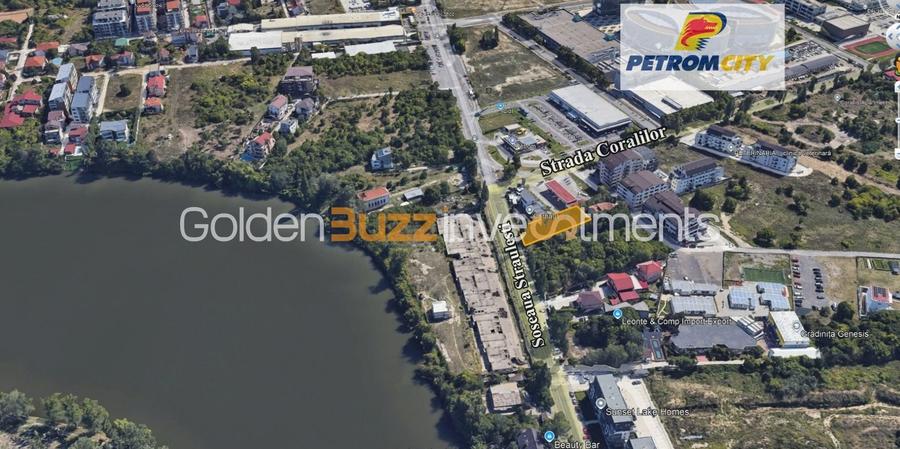 Teren 882 mp | Străulești – Petrom City | Deschidere 22 m