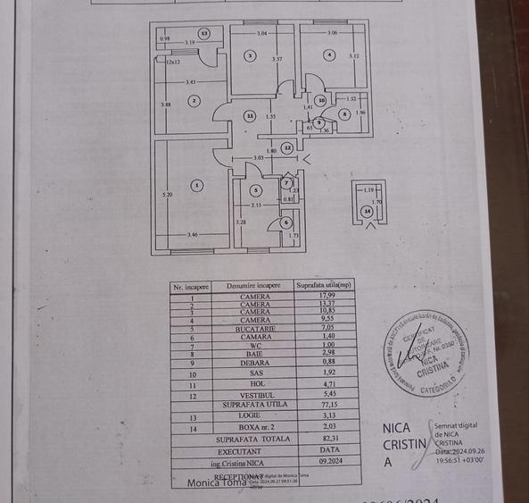 Apartament 4 camere decomandat | Etaj 3/4 | Boxă | Drumul Taberei-Valea Argesulu