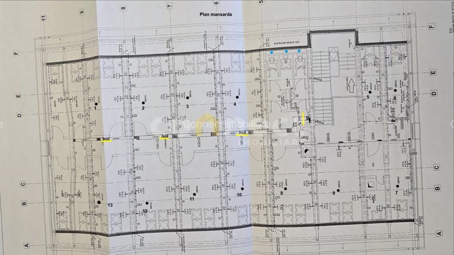 Imobil P+2E+M de inchiriat in zona Garii/Parcul Feroviarilor - 40 parcari - 12