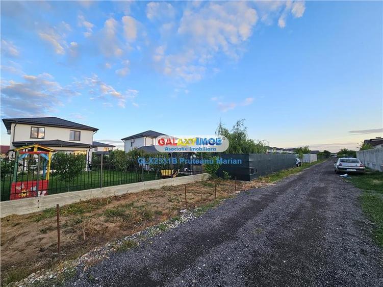 Teren intravilan 680 m situat in comuna Cornetu pe Strada Aeroportului - 9