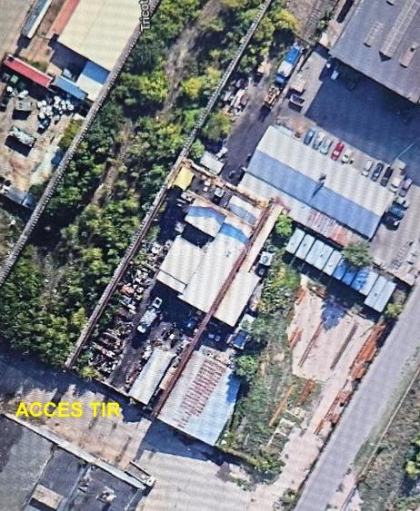 TITAN-FAUR, teren+constructii industriale, hale productie, acces TIR - 4