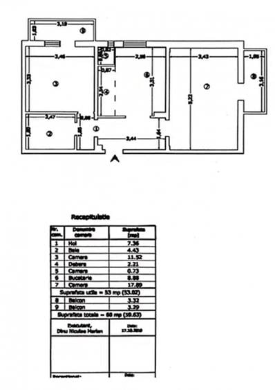 2 camere | centrala proprie | bloc an 1986 | 600 m Metrou Gorjului - 10