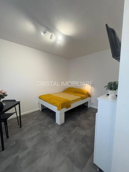 Garsoniera modernă 1 Decembrie, boiler,  AC, etaj 9 - 5