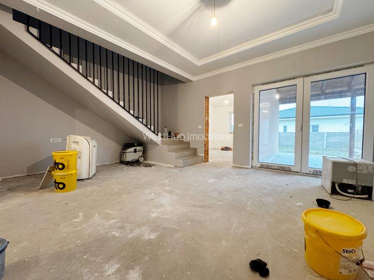 Duplex 4 camere, 95mp utili + 14mp terasa, 270mp teren, Mosnita Noua - 2