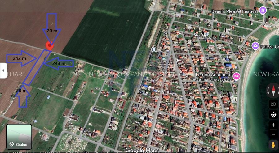 Teren intravilan de vanzare 5000 mp - Costinesti-Constanta - 8