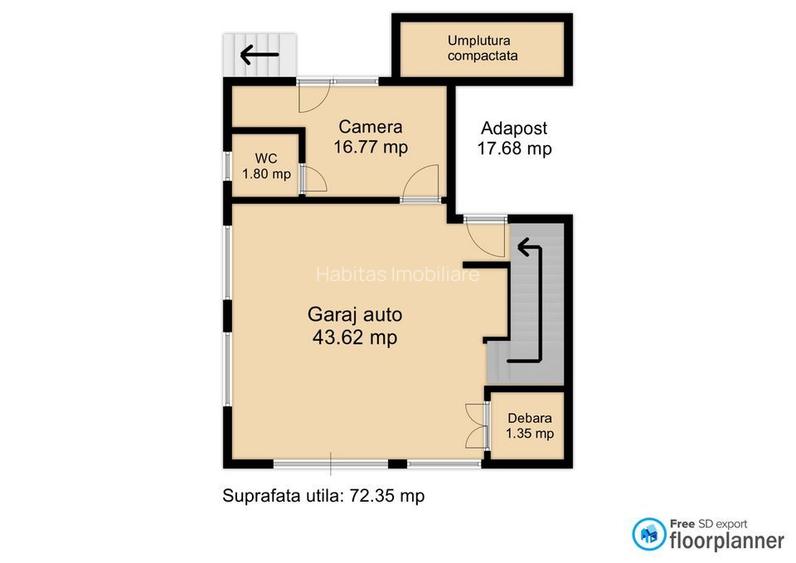 Casa spatioasa de inchiriat, finisata modern, parcari, Dunarii - 19