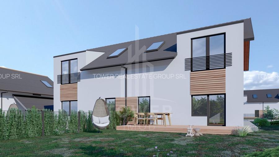 Casă Tip Duplex INDEPENDENTĂ ENERGETIC - Cartier NOU - 8