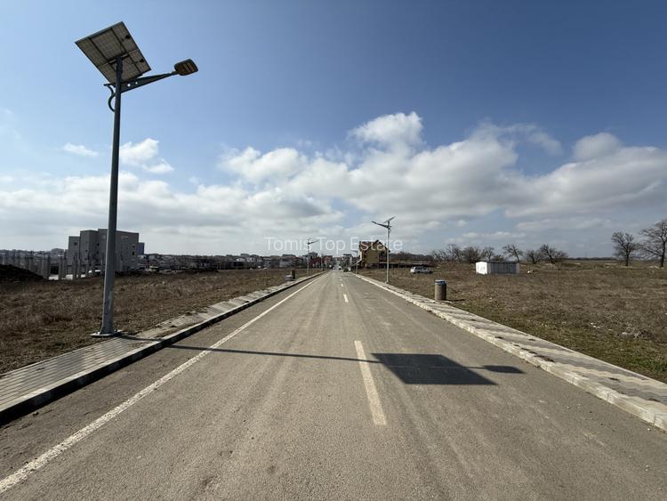 Teren Techirghiol 750 mp ,cartier nou cu străzi asfaltate - 2