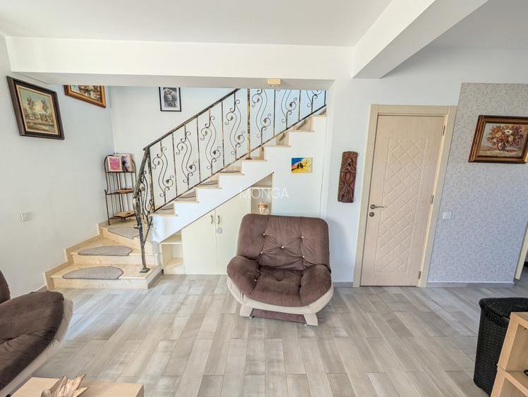 Casa individuala 4 camere 100mp | 0 Comision | Tunari | mobilat utilat | semineu - 38