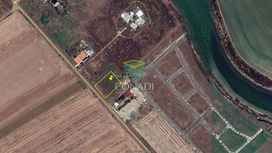 Teren Pasarea - Frumusani - deschidere la DN4 - 2.010 mp - 1