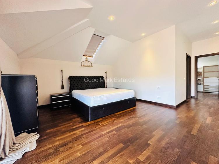 PIPERA || AISB - INCHIRIERE  vila mobilata in complex cu piscina - 25