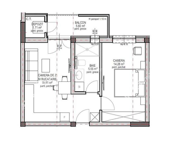 Apartament cu 2 camere si gradina zona Lacul lui Binder - 5