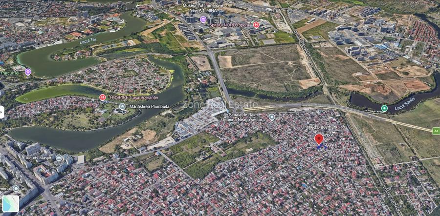 Teren Intarvilan Andronache aproape A3 pentru constructie Vila! - 9