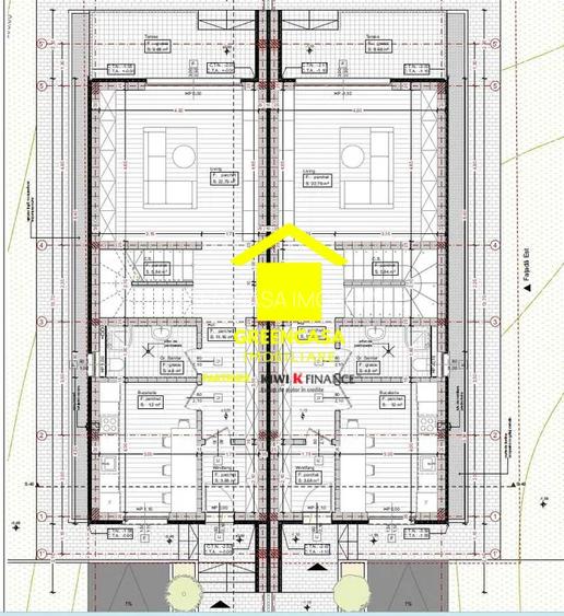 Casa tip duplex, D+P+E, 171mp utili, 250mp teren, zona Poligon/Tauti - 5