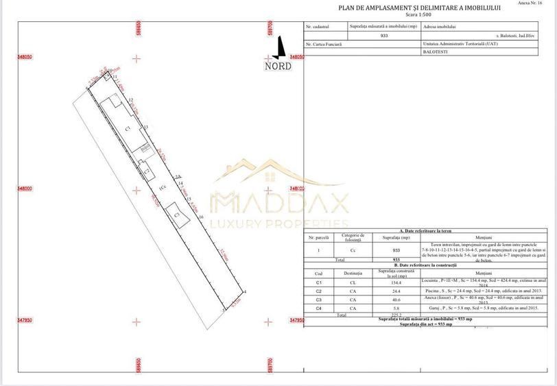 Vila 7 camere**Lake view**Ponton privat**Piscina**Teren 933 MP//Balotesti - 55