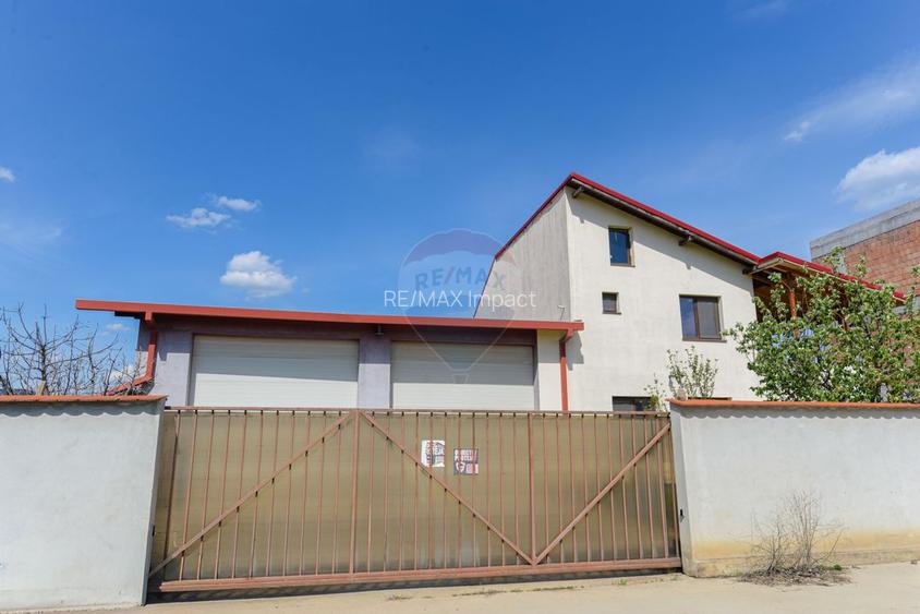 De vanzare proprietate speciala versatila | Casa + hala, teren 580mp - 2