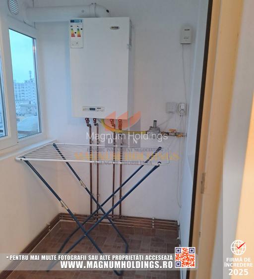 Garsoniera 32 mp, cu balcon, centrala termica - 9