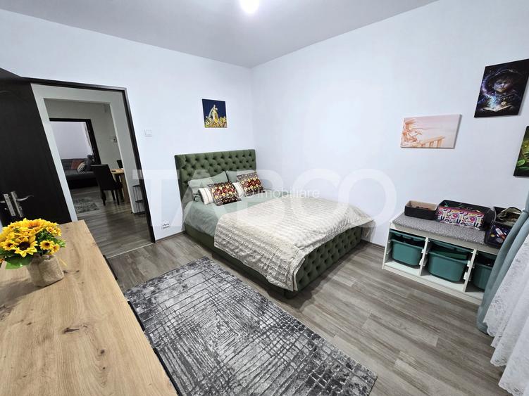 Apartament decomandat 70 utili balcon lift pivnita Vasile Aaron Sibiu - 14