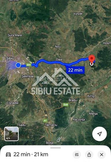 Teren constructii casa/cabana 2000 mp Valea Hrtibaciului Nucet - 3