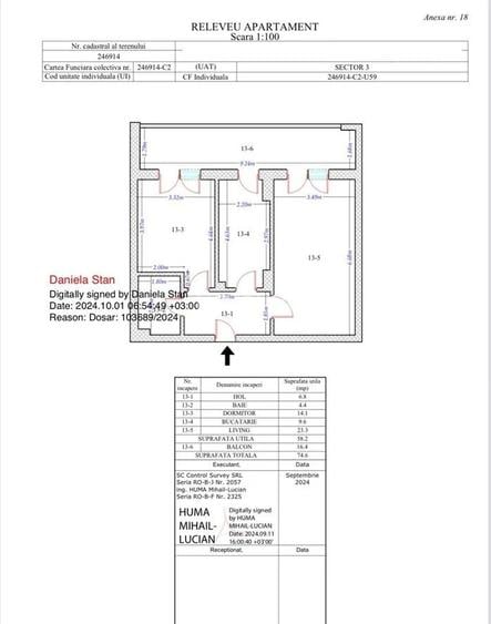 Apartament 2 camere Pallady - Bloc Nou - 9