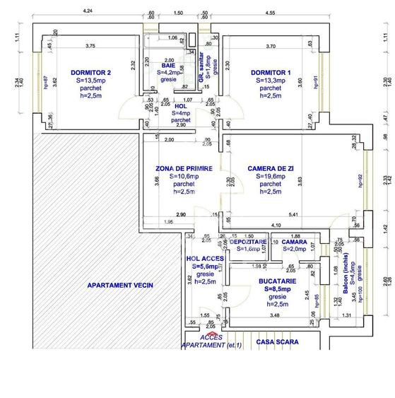 Apartament 4 camere de vanzare, zona Take Ionescu, Timisoara - 21
