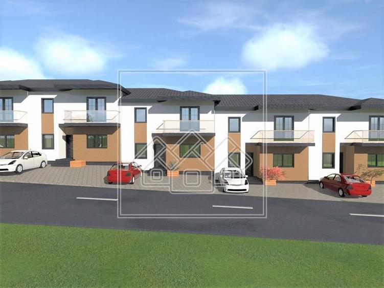 Casa 4 camere - imobil nou - zona exclusiv de case - Cisnadie