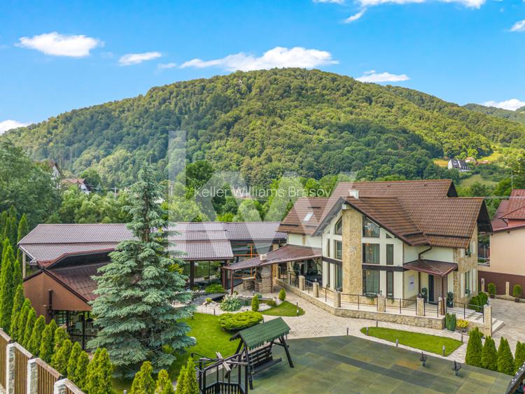 Vila spectaculoasa langa Castelul Bran cu piscina si crama COMISION 0% - 10