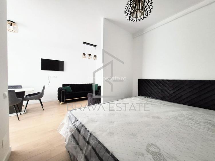 Apartament o cameră, 37mp, balcon, parcare subterană, str.Abatorului - 4